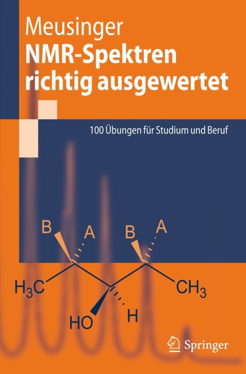 Cover image for book NMR-Spektren richtig ausgewertet