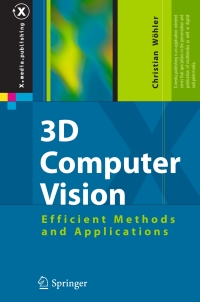 Cover image: 3D Computer Vision 9783642017315