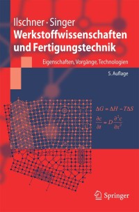 Cover image: Werkstoffwissenschaften und Fertigungstechnik 5th edition 9783642017339