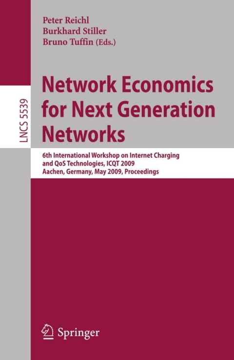 Cover image for book Network Economics for Next Generation Networks