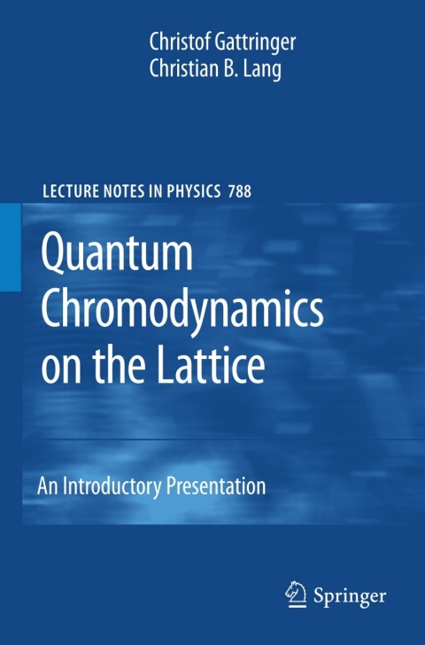 Cover image for book Quantum Chromodynamics on the Lattice