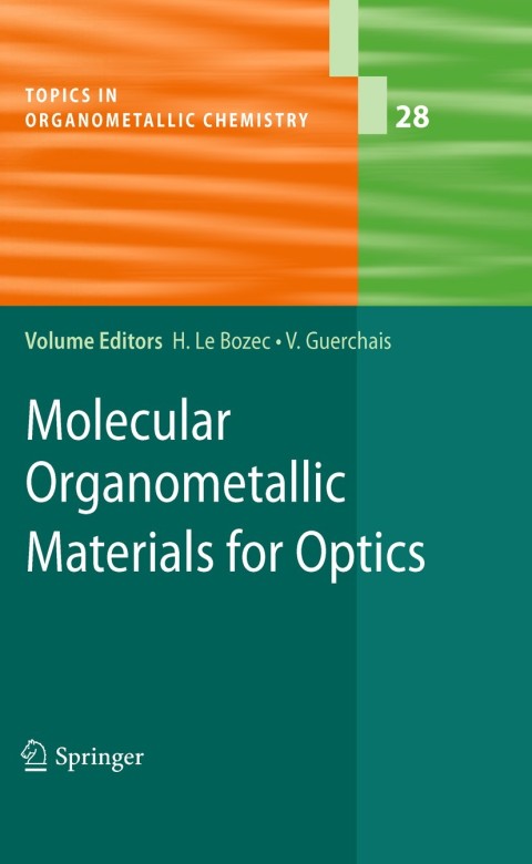Cover image for book Molecular Organometallic Materials for Optics