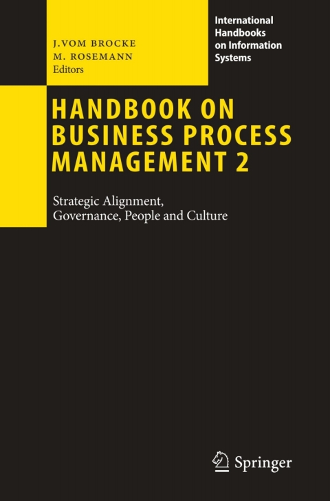 Cover image for book Handbook on Business Process Management 2