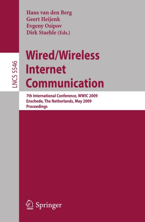 Cover image for book Wired/Wireless Internet Communications