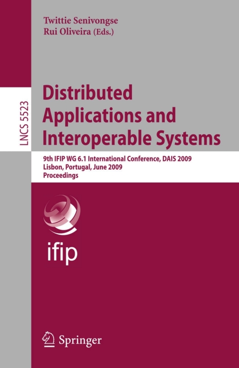 Cover image for book Distributed Applications and Interoperable Systems
