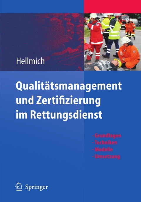 Cover image for book Qualitätsmanagement und Zertifizierung im Rettungsdienst