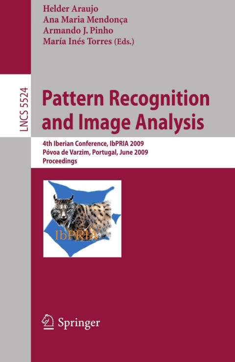 Cover image for book Pattern Recognition and Image Analysis