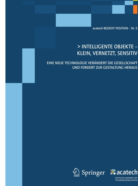 Cover image for book Intelligente Objekte