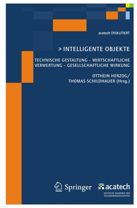 Cover image for book Intelligente Objekte