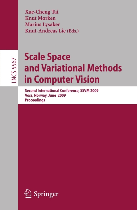 Cover image for book Scale Space and Variational Methods in Computer Vision
