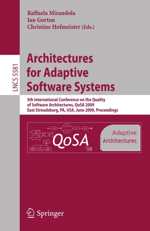 Cover image for book Architectures for Adaptive Software Systems