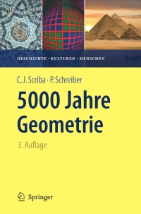 Cover image: 5000 Jahre Geometrie 3rd edition 9783642023613