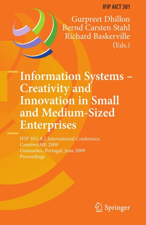 Cover image for book Information Systems -- Creativity and Innovation in Small and Medium-Sized Enterprises