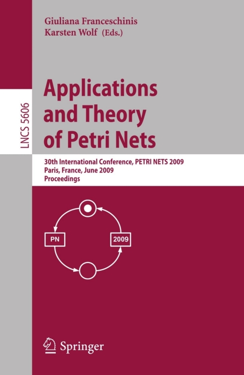 Cover image for book Applications and Theory of Petri Nets
