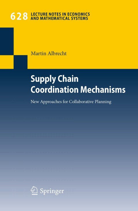 Cover image for book Supply Chain Coordination Mechanisms