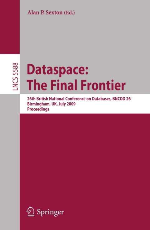 Cover image for book Dataspace: The Final Frontier