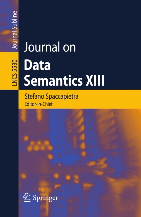 Cover image for book Journal on Data Semantics XIII
