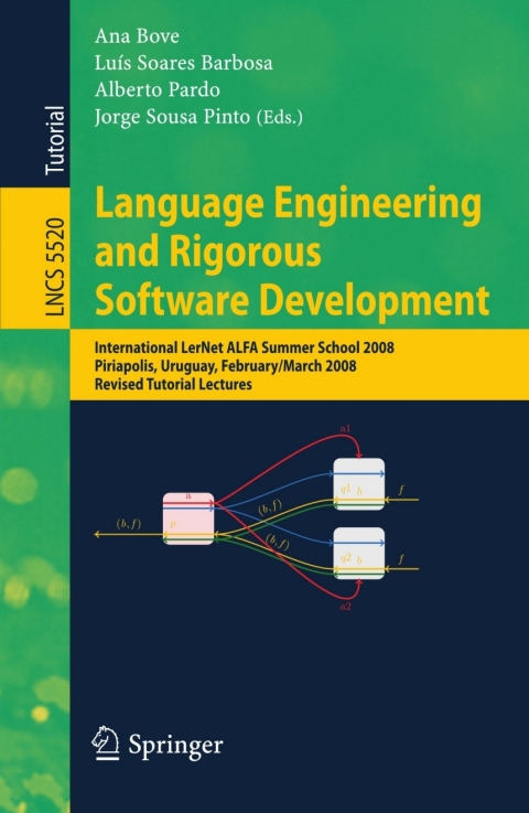 Cover image for book Language Engineering and Rigorous Software Development
