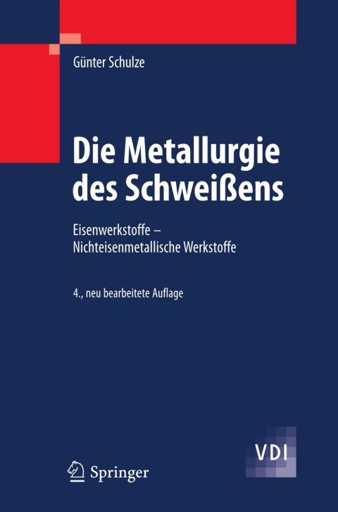 Cover image for book Die Metallurgie des Schweißens