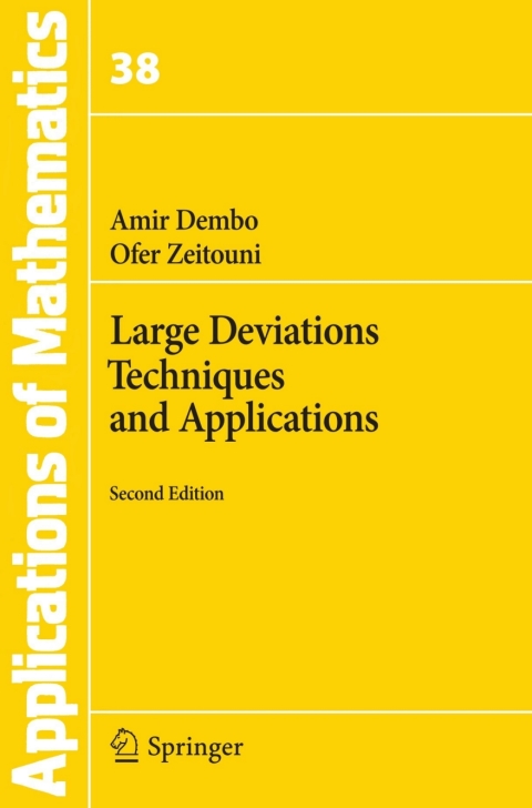 Cover image for book Large Deviations Techniques and Applications