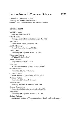 Advances in Cryptology - CRYPTO 2009