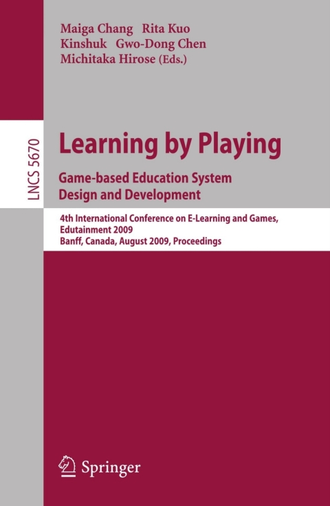 Cover image for book Learning by Playing. Game-based Education System Design and Development