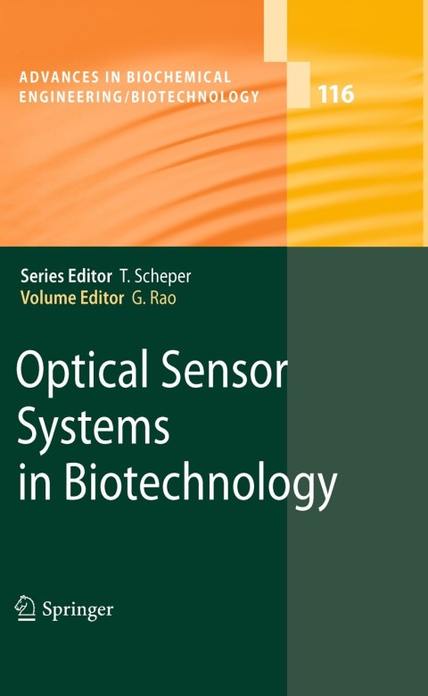 Cover image for book Optical Sensor Systems in Biotechnology