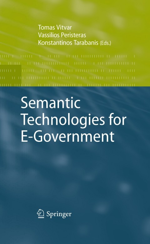 Cover image for book Semantic Technologies for E-Government