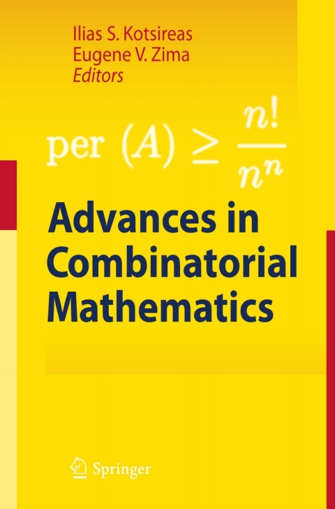 Cover image for book Advances in Combinatorial Mathematics