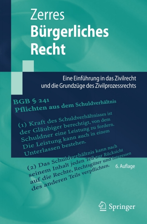 Cover image for book Bürgerliches Recht