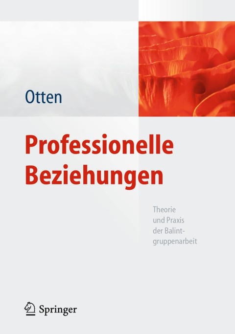 Cover image for book Professionelle Beziehungen