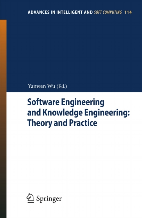 Cover image for book Software Engineering and Knowledge Engineering: Theory and Practice