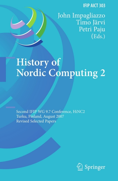 Cover image for book History of Nordic Computing 2