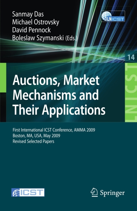 Cover image for book Auctions, Market Mechanisms and Their Applications