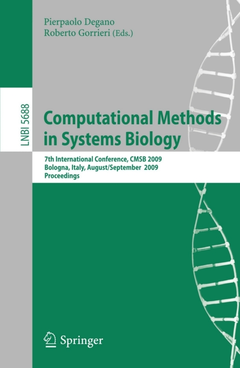 Cover image for book Computational Methods in Systems Biology