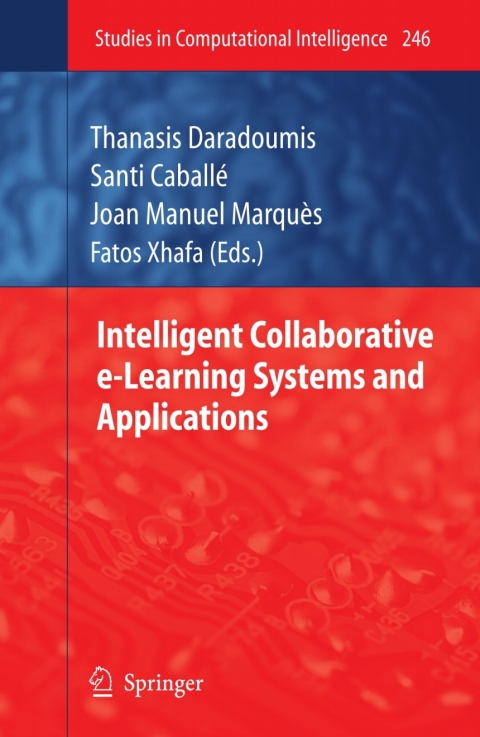 Cover image for book Intelligent Collaborative e-Learning Systems and Applications