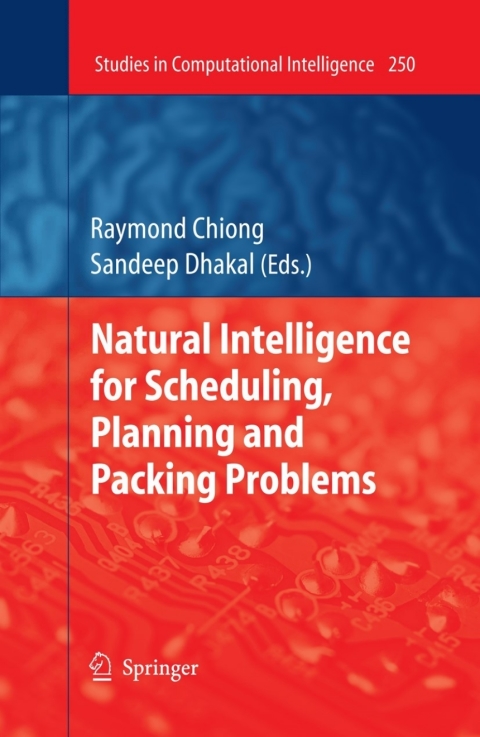 Cover image for book Natural Intelligence for Scheduling, Planning and Packing Problems