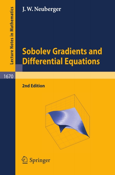 Cover image for book Sobolev Gradients and Differential Equations