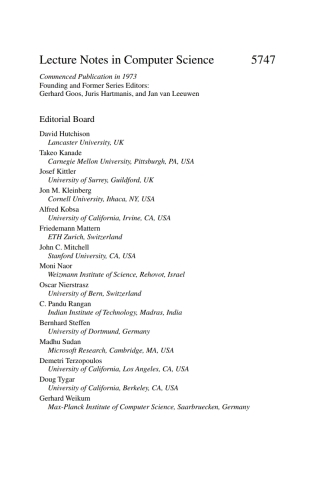 Cryptographic Hardware and Embedded Systems - CHES 2009
