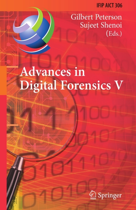 Cover image for book Advances in Digital Forensics V