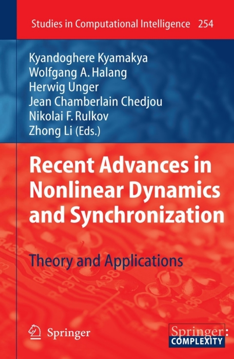 Cover image for book Recent Advances in Nonlinear Dynamics and Synchronization