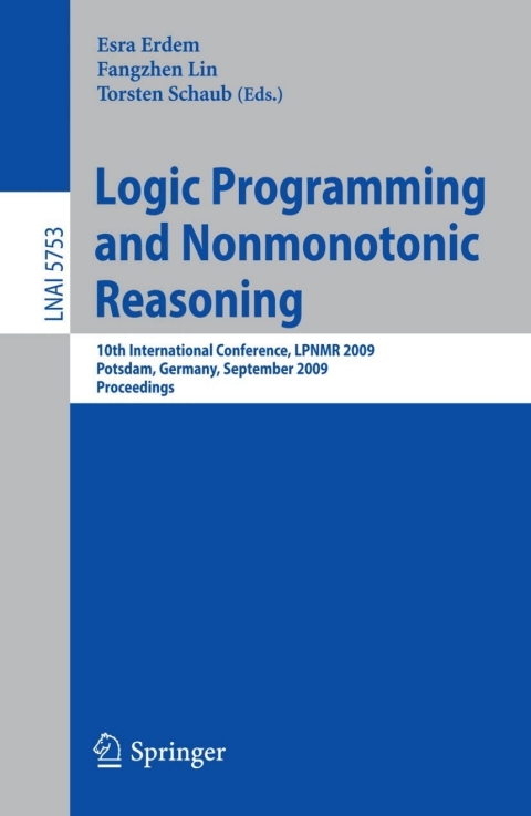 Cover image for book Logic Programming and Nonmonotonic Reasoning