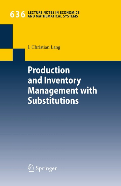 Cover image for book Production and Inventory Management with Substitutions