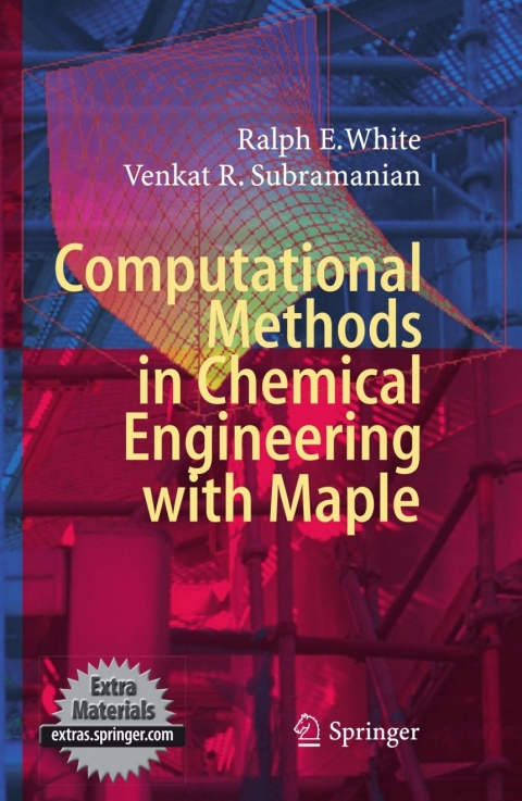 Cover image for book Computational Methods in Chemical Engineering with Maple