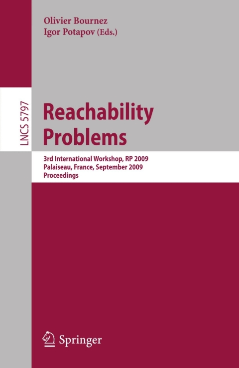 Cover image for book Reachability Problems