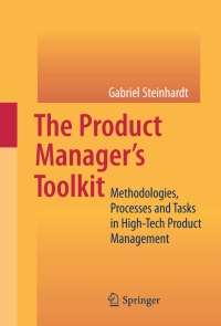 Cover image: The Product Manager's Toolkit 9783642045073