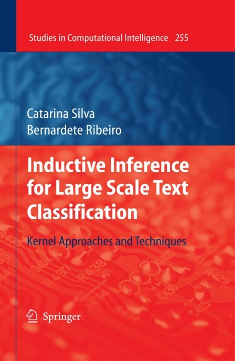 Cover image for book Inductive Inference for Large Scale Text Classification