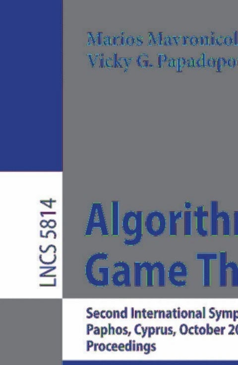Cover image for book Algorithmic Game Theory