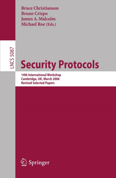 Cover image for book Security Protocols