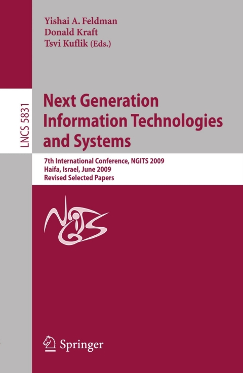 Cover image for book Next Generation Information Technologies and Systems